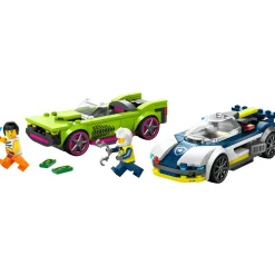 LEGO City Coche de Policía y Potente Deportivo Set 60415