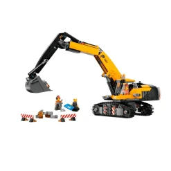 LEGO City Excavadora de Obra Amarilla 60420