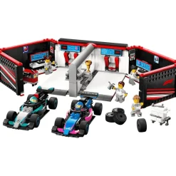 LEGO City Garaje de F1 con Coches Mercedes-AMG y Alpine 60444