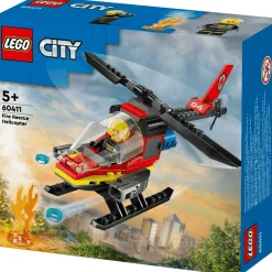 LEGO City Helicóptero de Rescate de Bomberos Set de construcción 60411