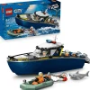 LEGO City Persecución en Barco de Policía Juguete 60456