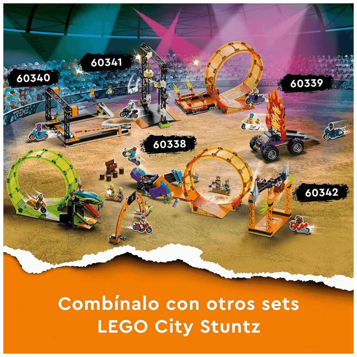 LEGO City Stuntz Desafío Acrobático 60341