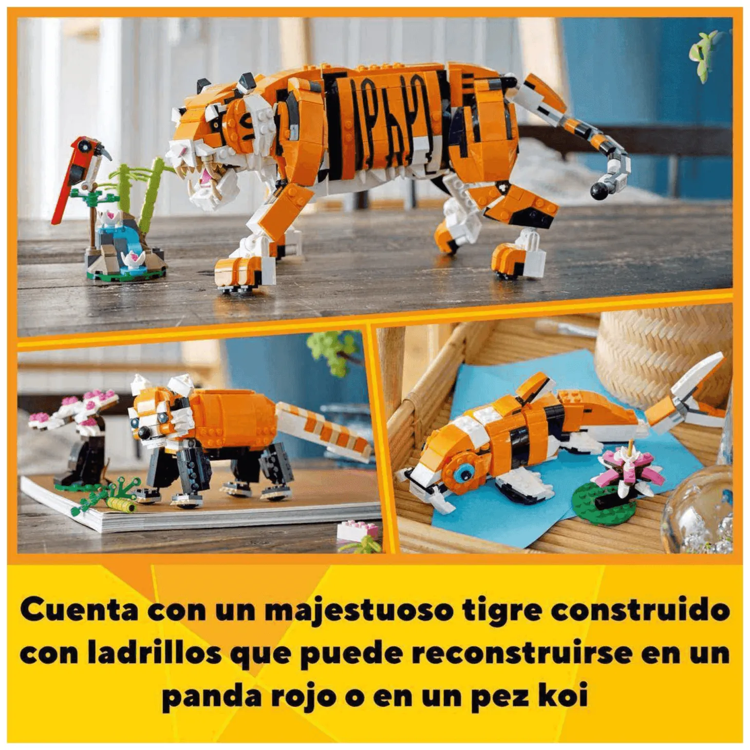 LEGO Classic 31129 Tigre Majestuoso