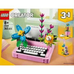 LEGO Creator 3en1 Máquina de Escribir con Flores Set 31169