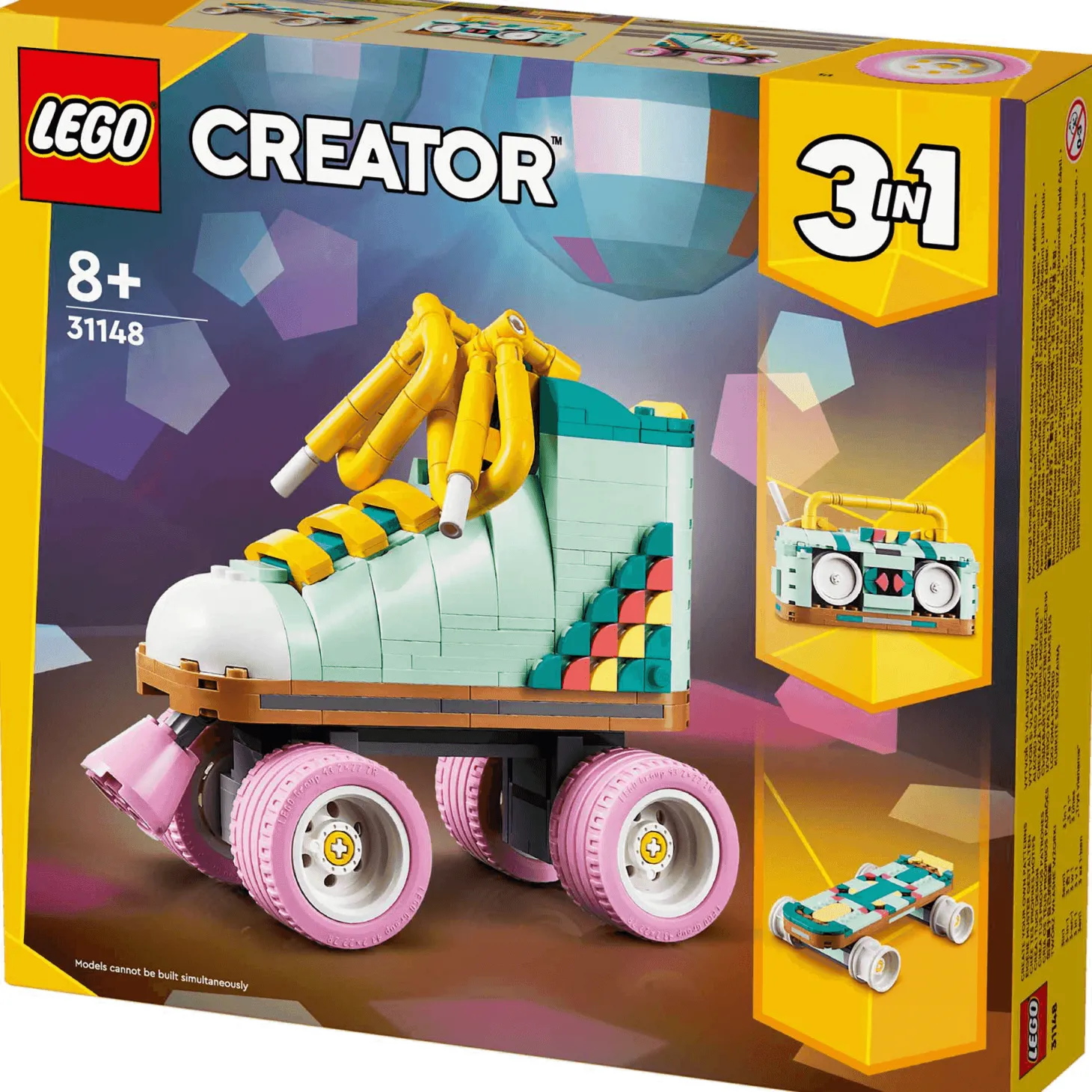 LEGO Creator Patín Retro Juguete 3en1 31148