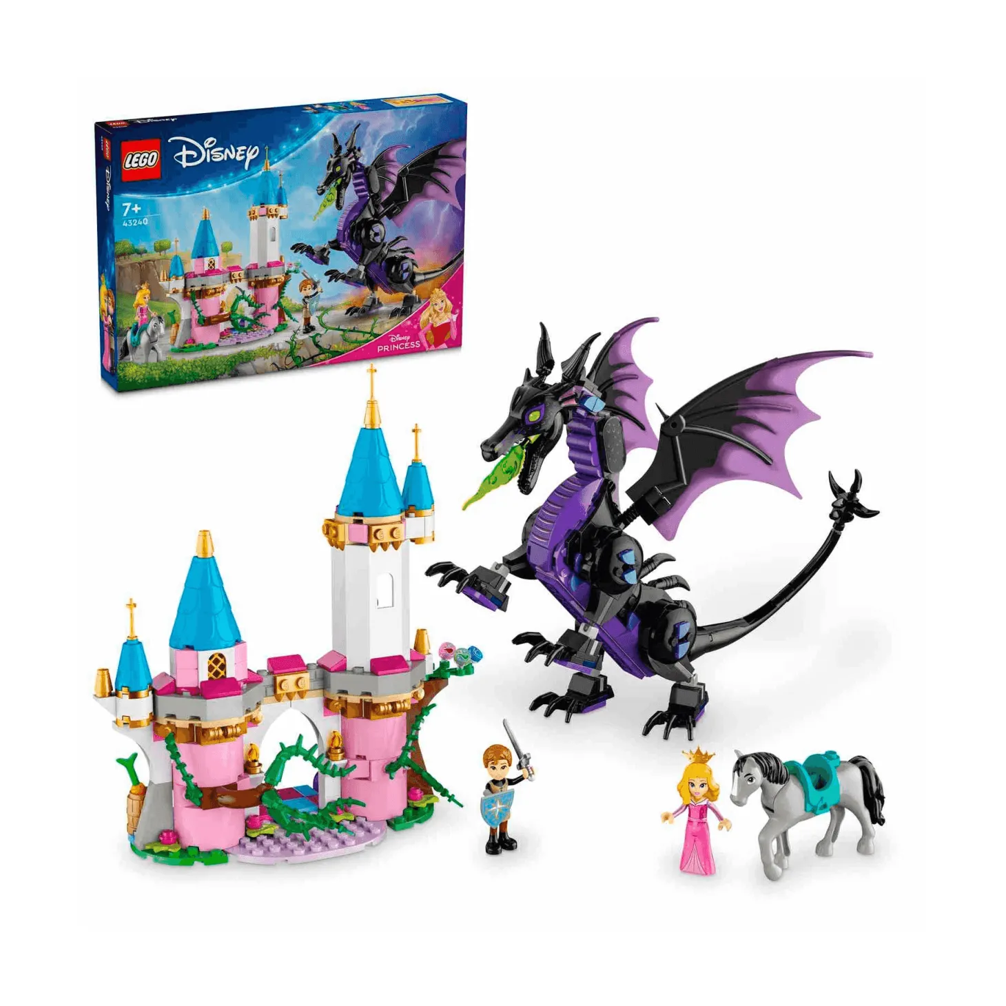 LEGO DISNEY Maléfica en Forma de Dragón –43240