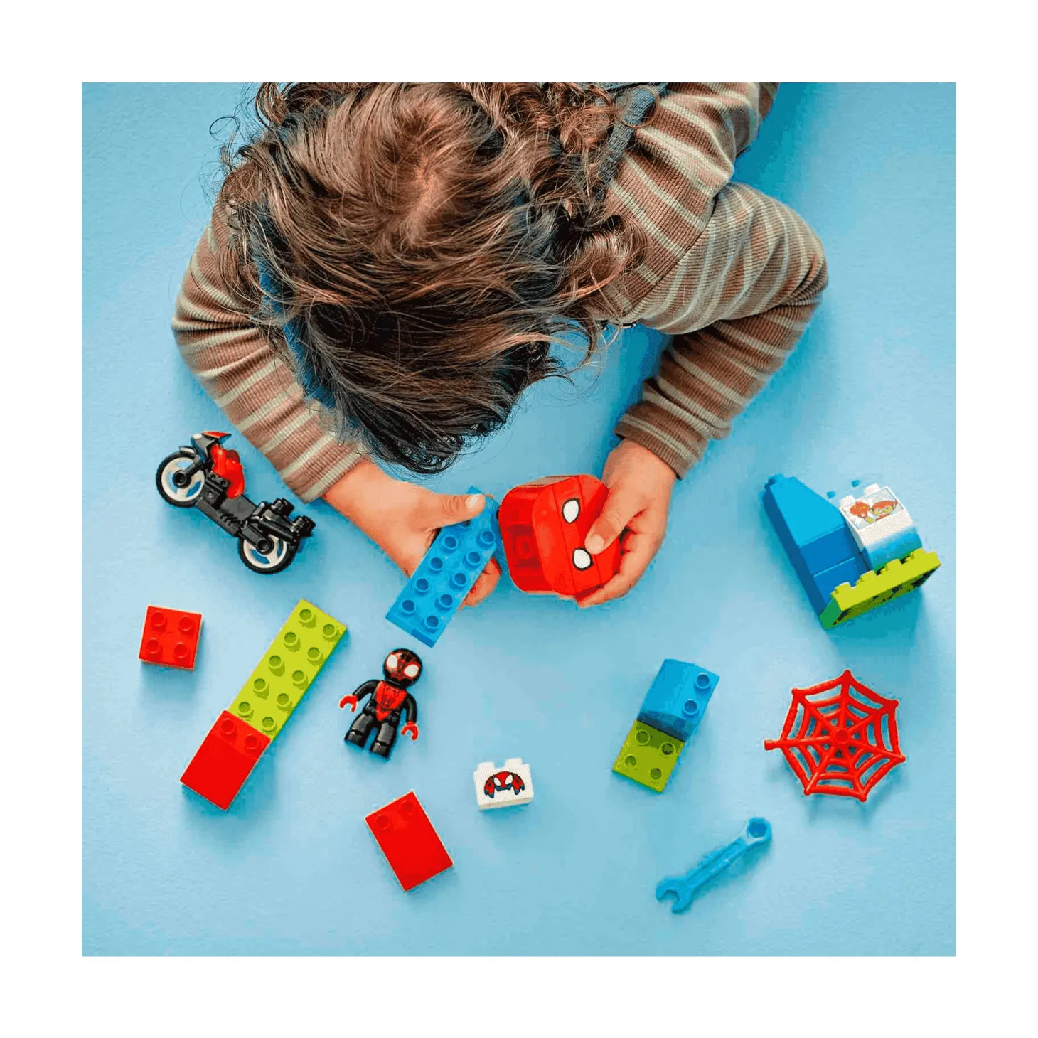 LEGO DUPLO Spidey Aventura en Moto de Spin