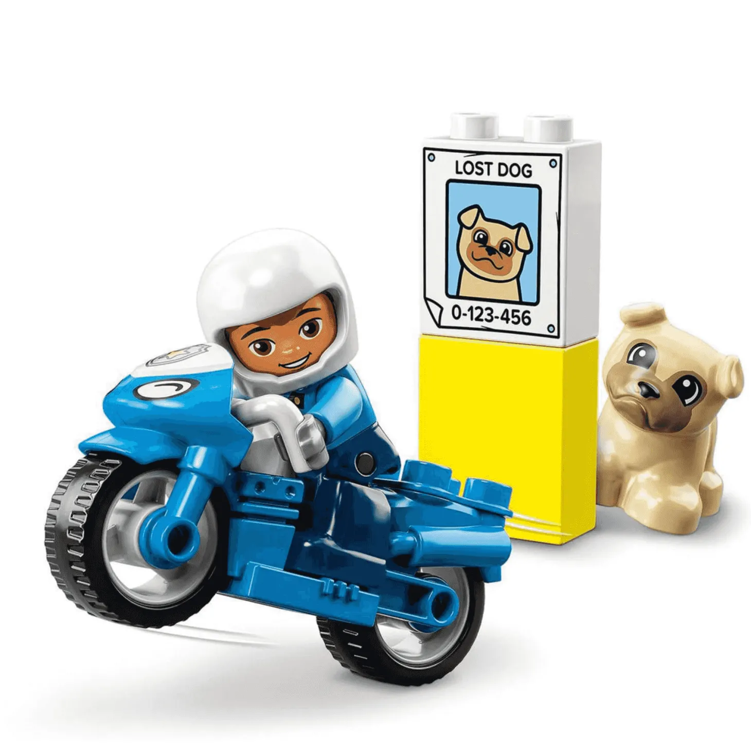 LEGO DUPLO Town 10967 Moto de Policía