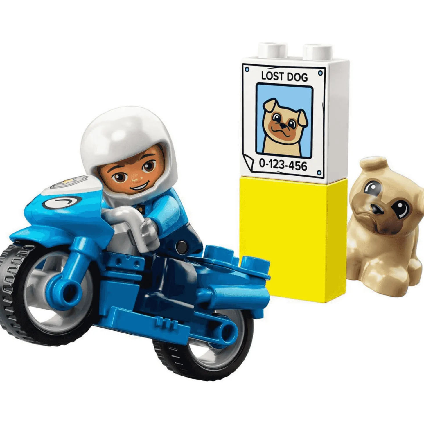 LEGO DUPLO Town 10967 Moto de Policía