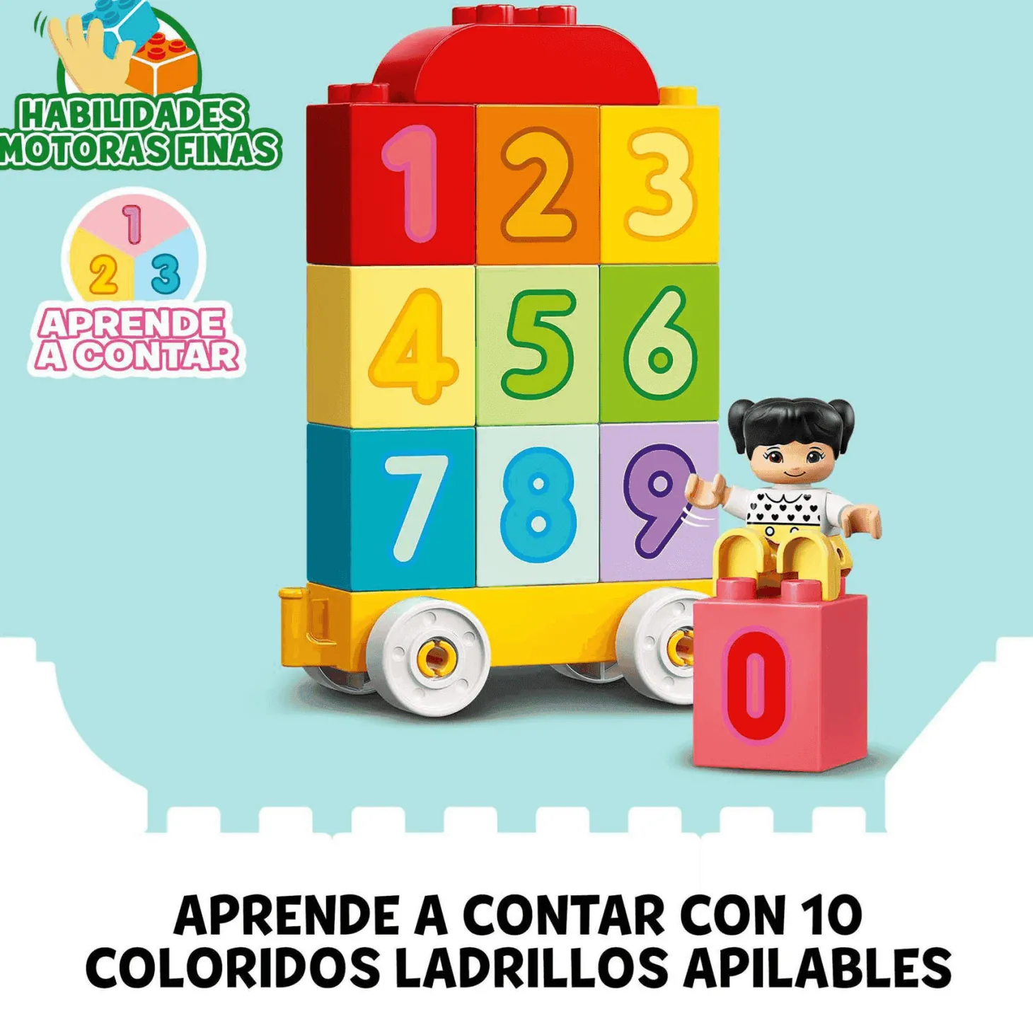 Lego Duplo Tren De Los Numeros: Aprende A Contar