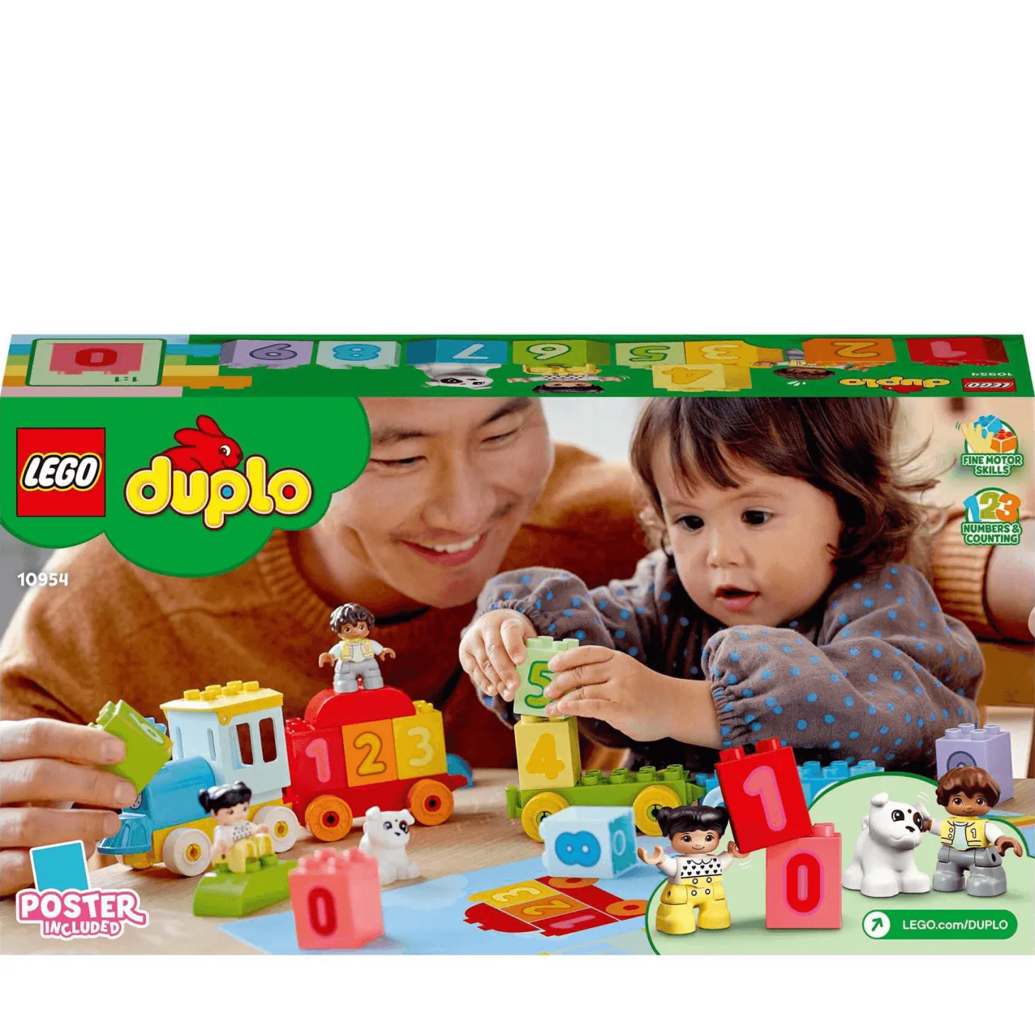 Lego Duplo Tren De Los Numeros: Aprende A Contar