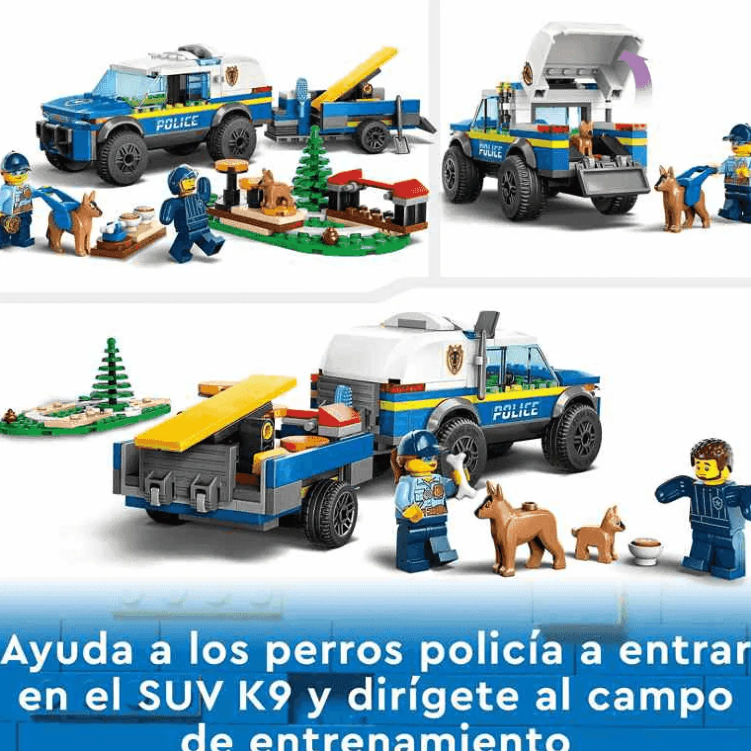 LEGO Entrenamiento Móvil para Perros Policía