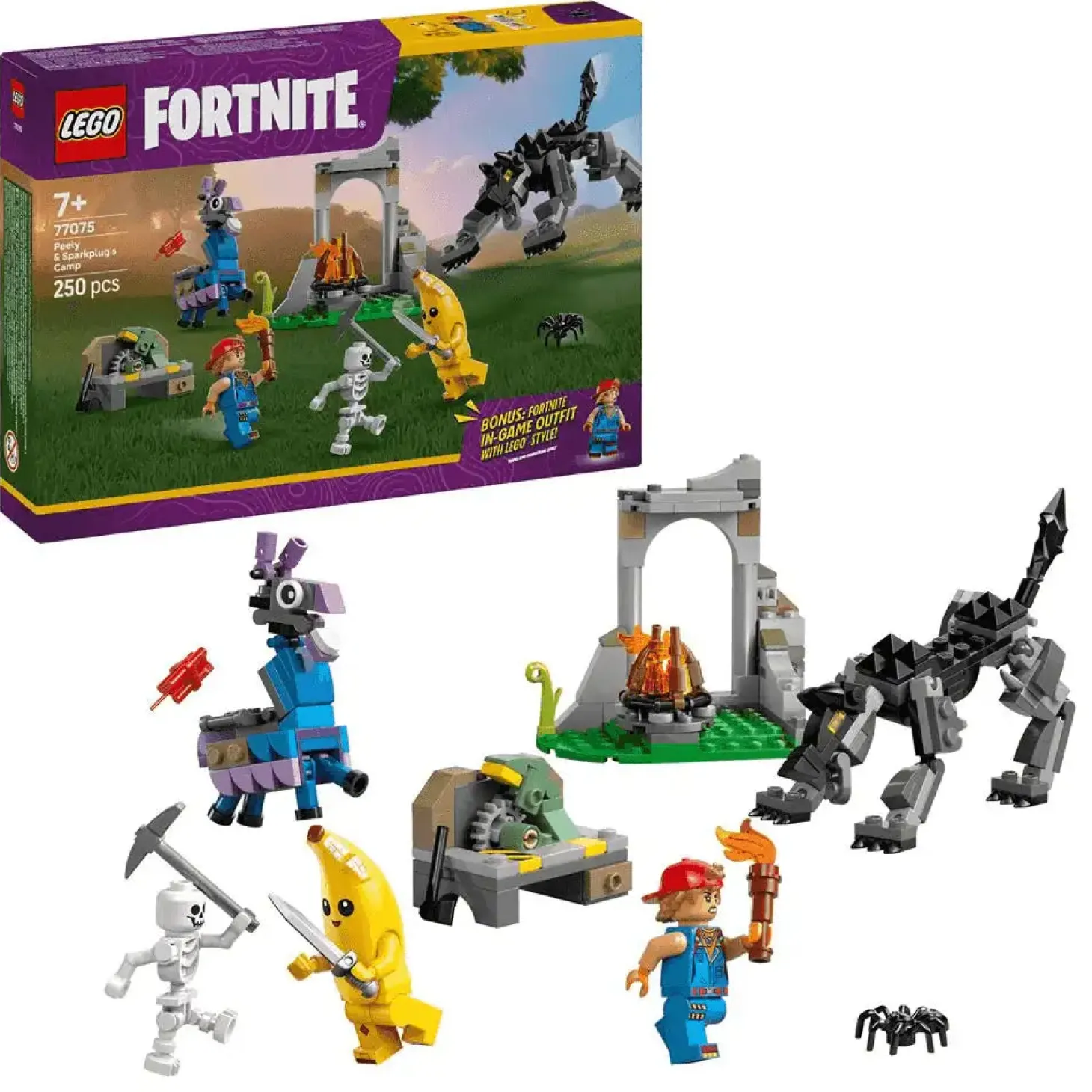 LEGO Fortnite Campamento de Banano y Bujía Set 77075