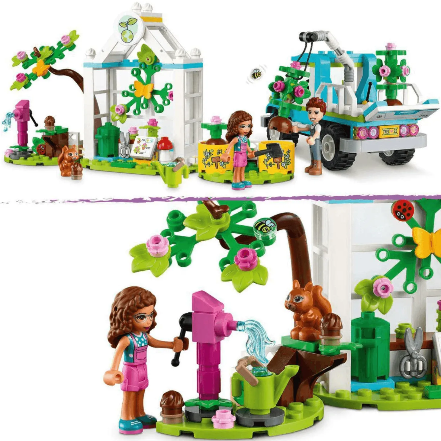 LEGO Friends 41707 Vehículo de Plantación de Árboles