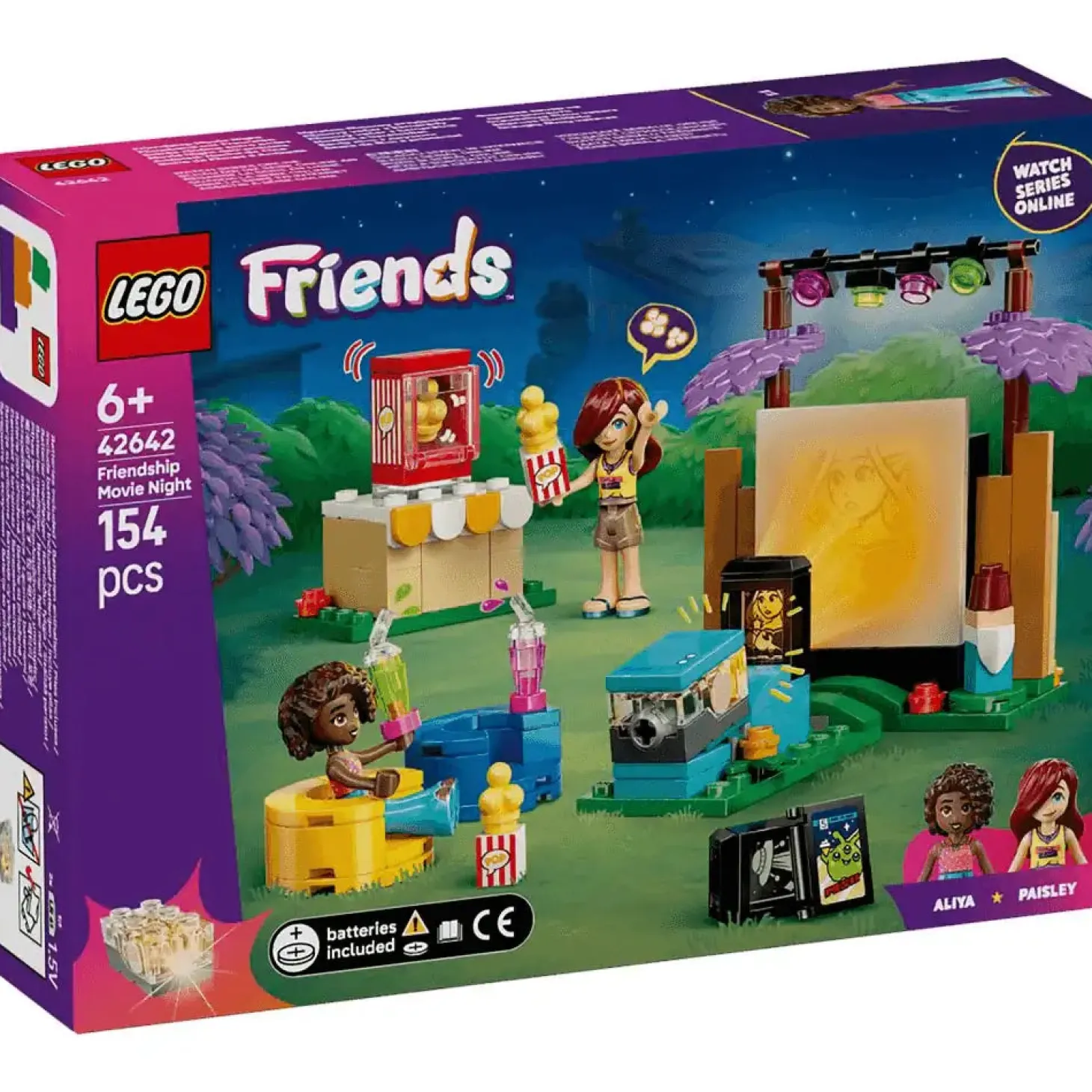 LEGO Friends Amistad: Noche de Cine Juguete 42642
