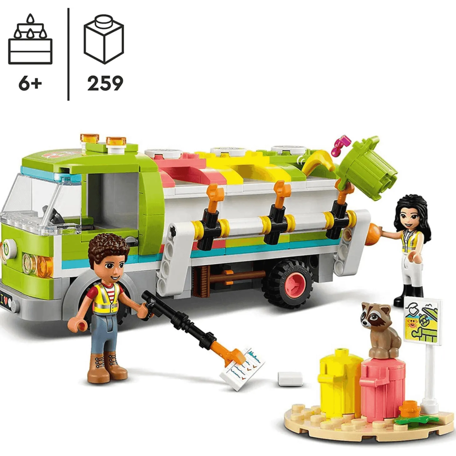 LEGO Friends Camión de Reciclaje 41712