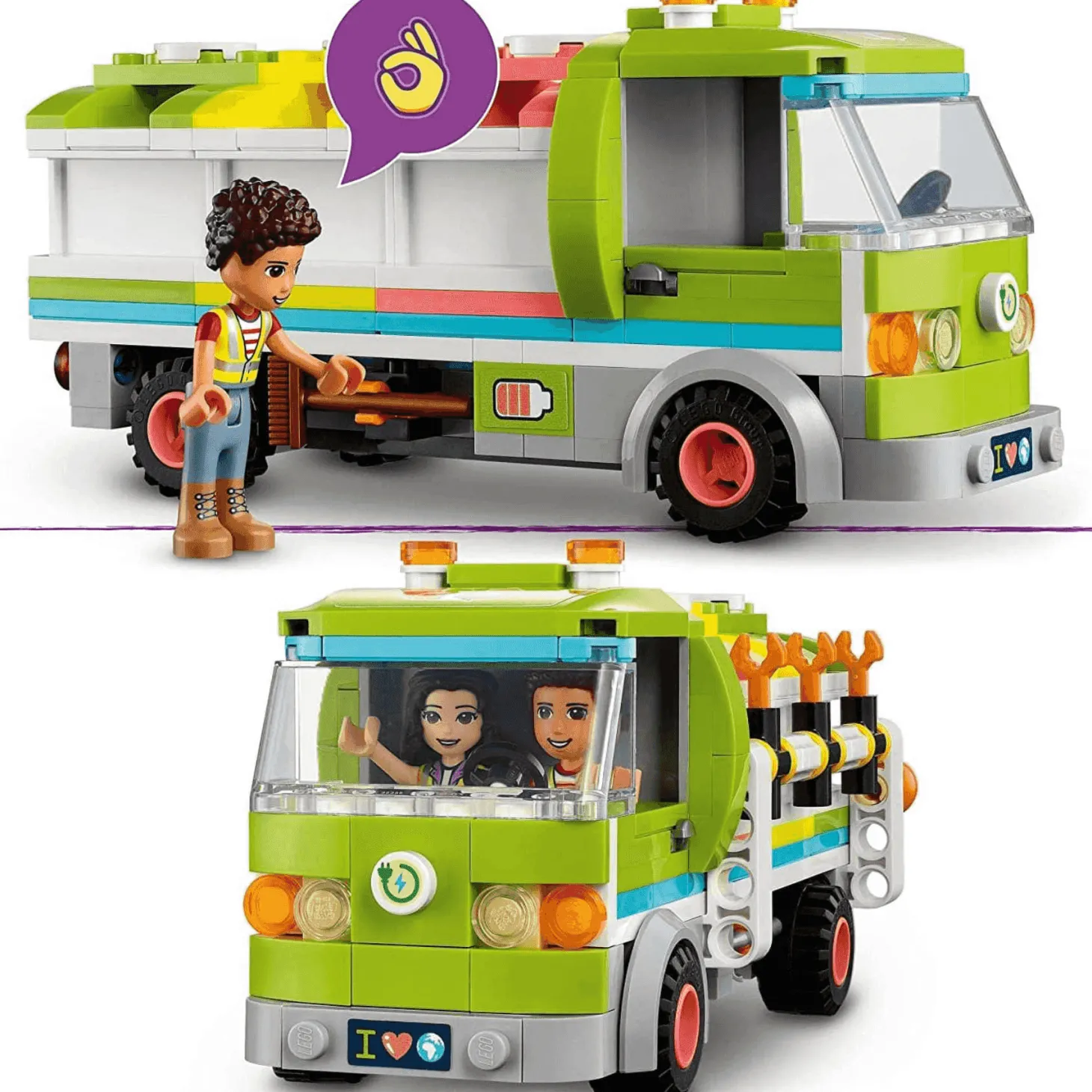 LEGO Friends Camión de Reciclaje 41712