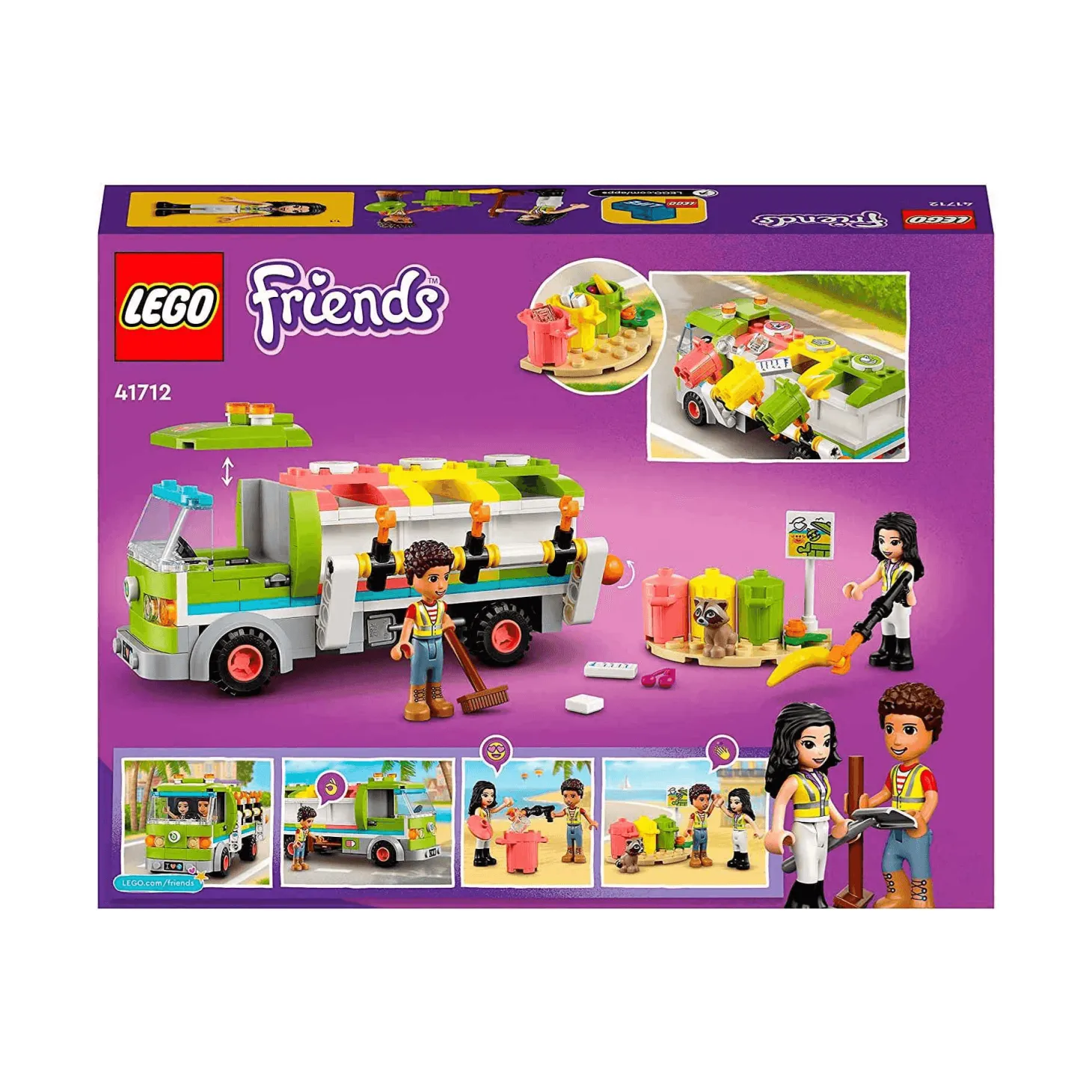 LEGO Friends Camión de Reciclaje 41712