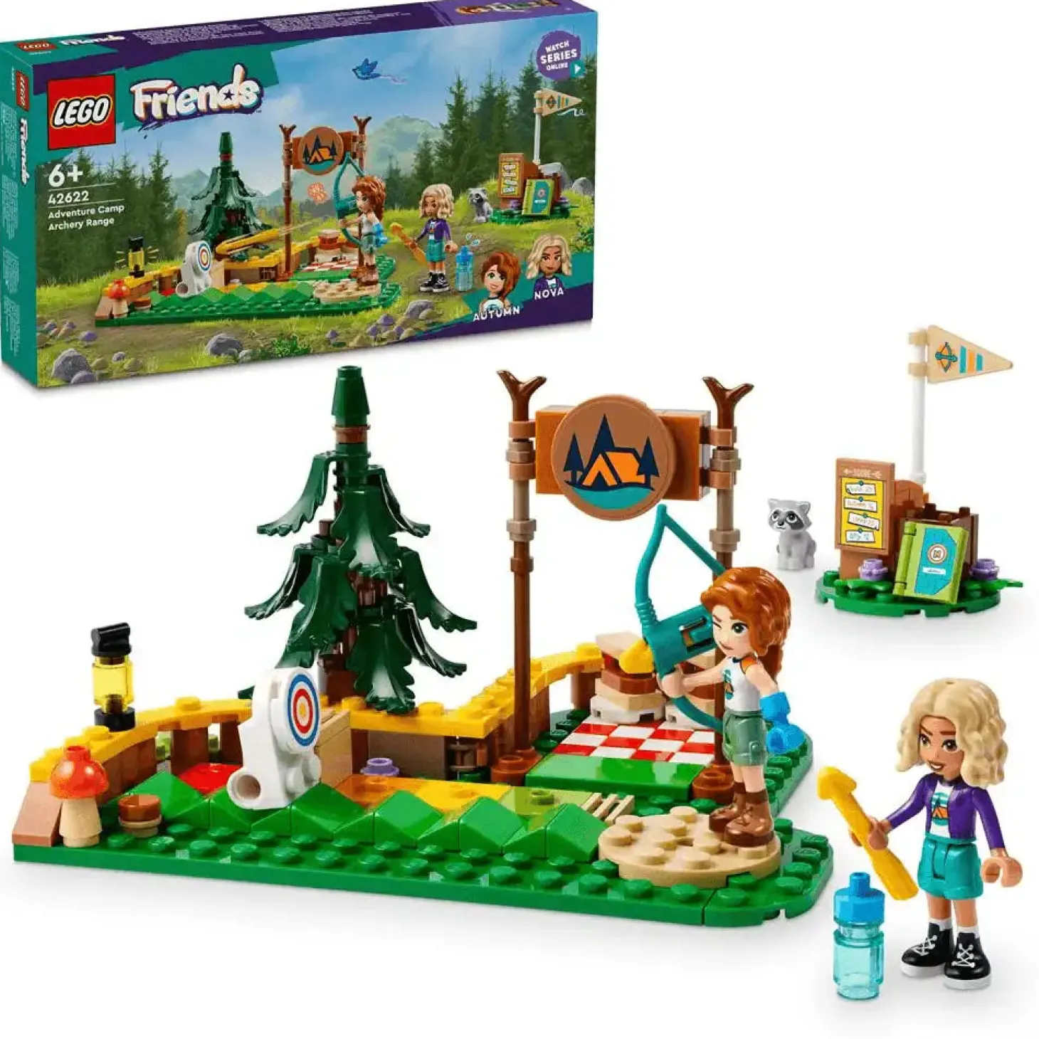 LEGO Friends Campamento de Aventura: Área de Tiro con Arco 42622