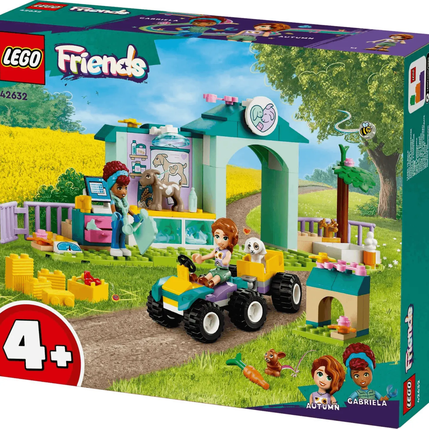 LEGO Friends Clínica Veterinaria de Animales de Granja Juguete 42632