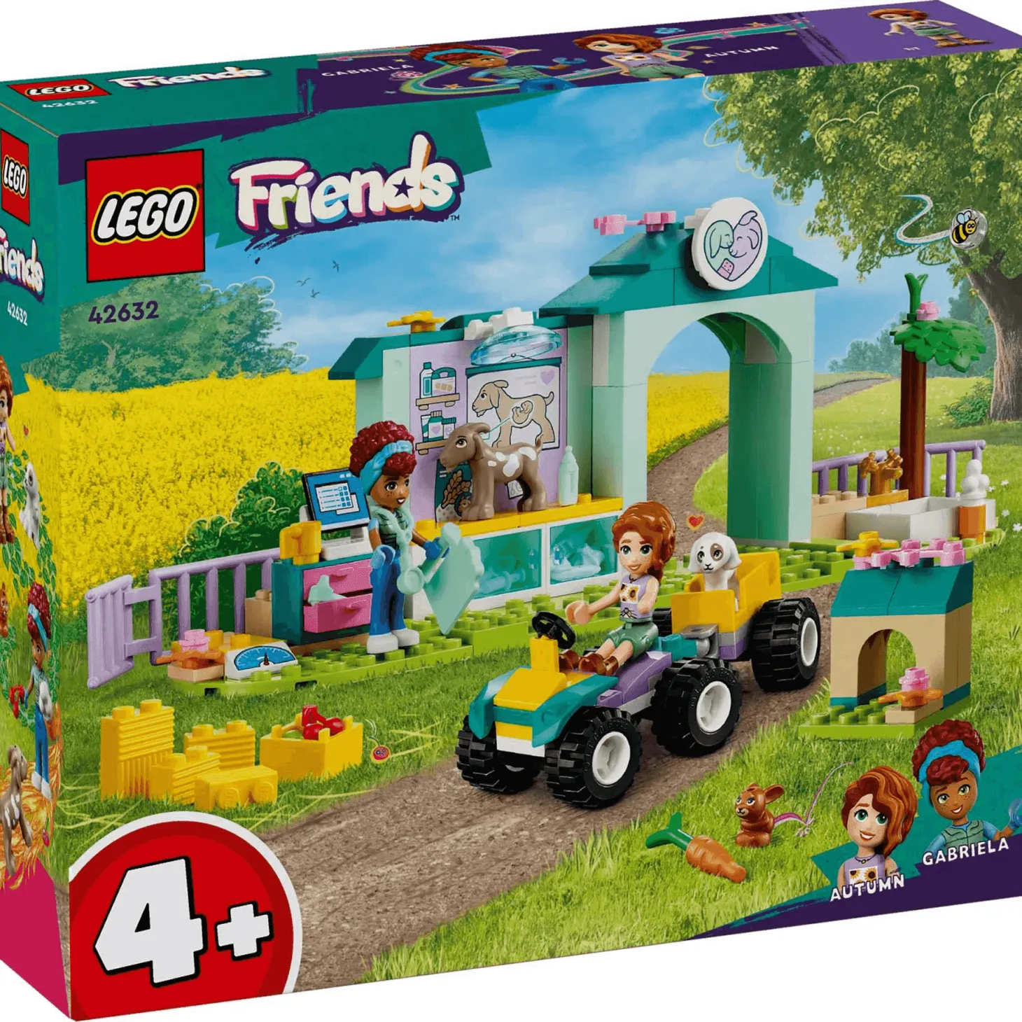LEGO Friends Clínica Veterinaria de Animales de Granja Juguete 42632