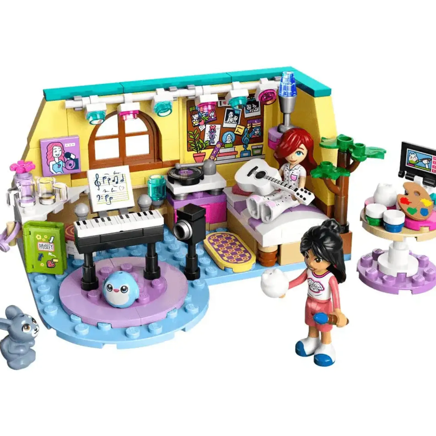 LEGO Friends Habitación de Paisley Juego simbólico 42647