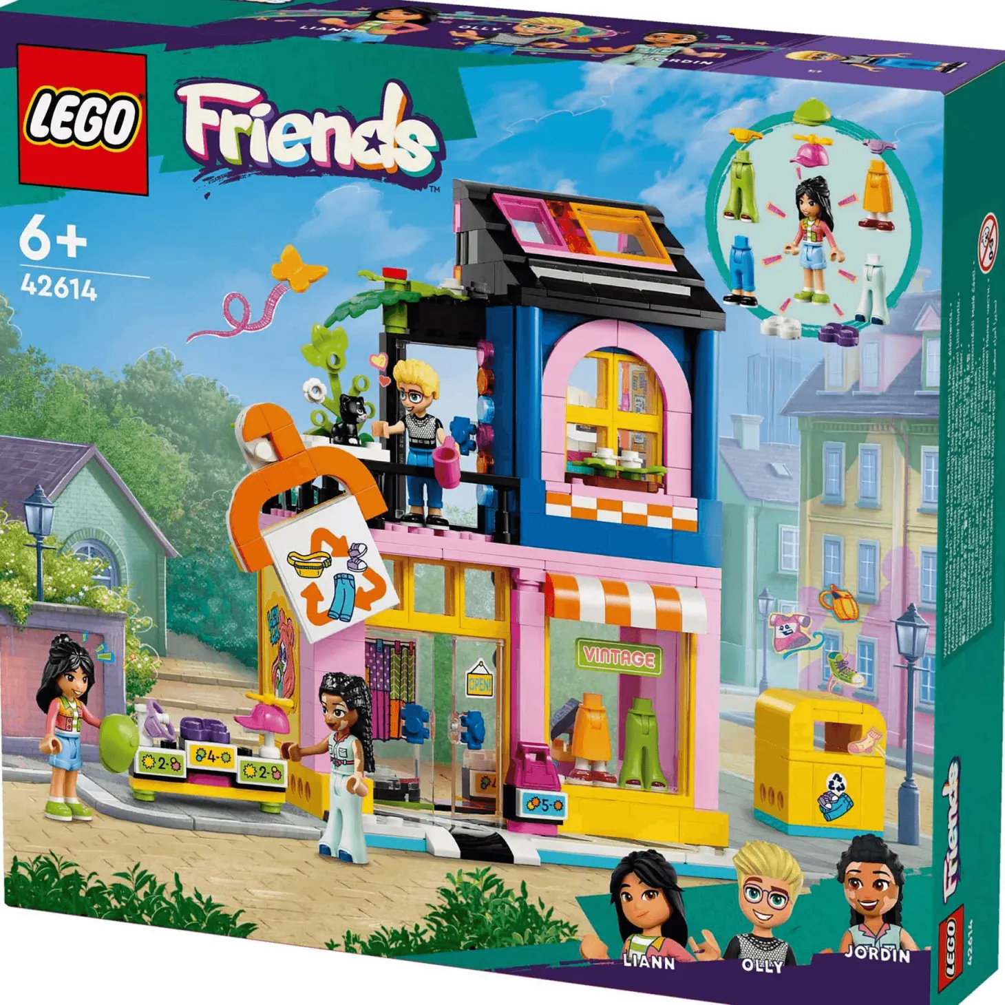 LEGO Friends Tienda de Moda Retro Establecimiento de juguete 42614