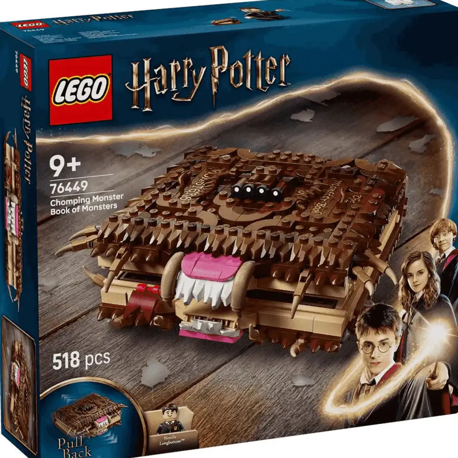LEGO Harry Potter Monstruoso Libro de los Monstruos Mordedor 76449