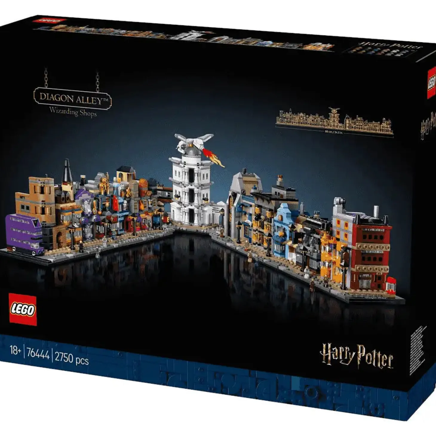 LEGO Harry Potter Tiendas Mágicas del Callejón Diagon 76444