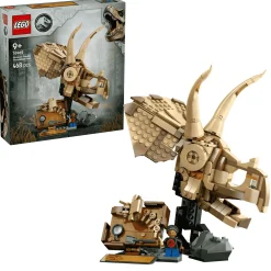 LEGO Jurassic World Fósiles de Dinosaurio: Cráneo de Triceratops 76969