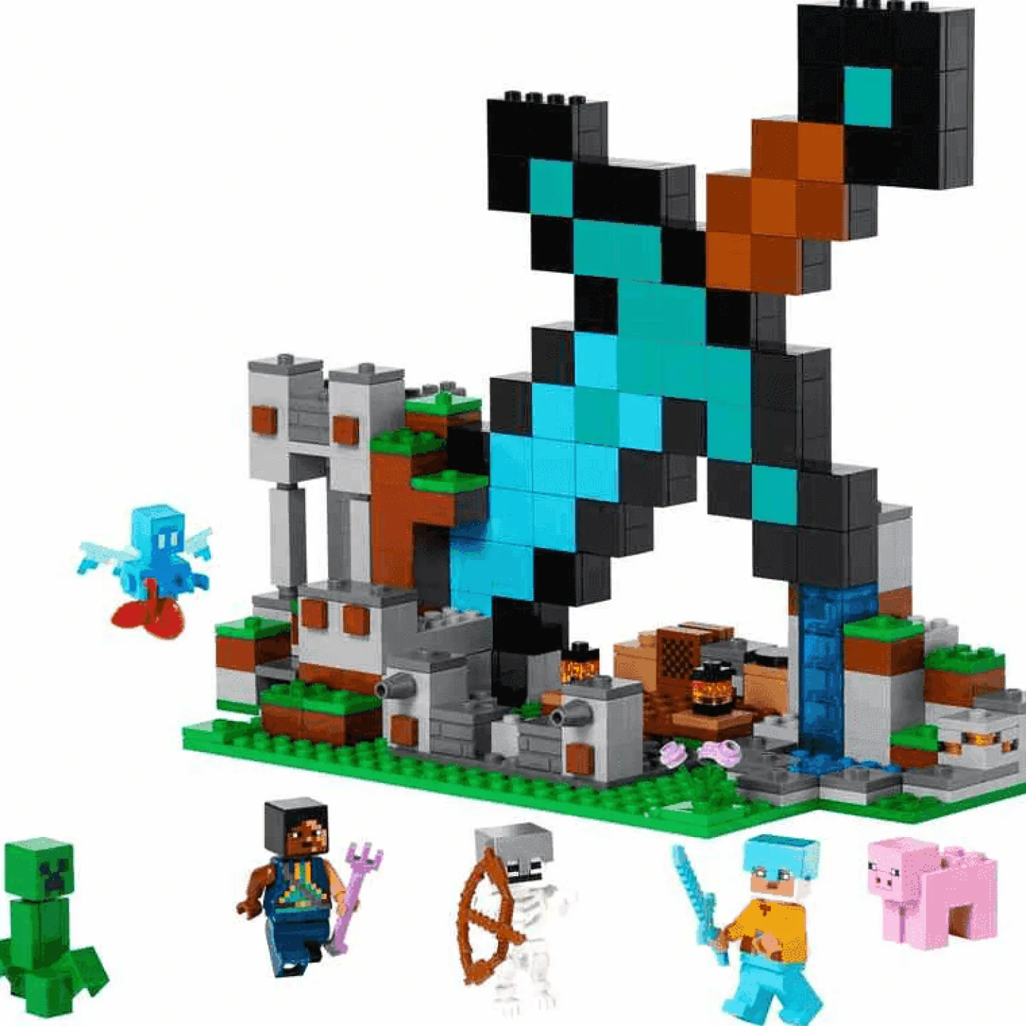 LEGO La Fortificación-Espada