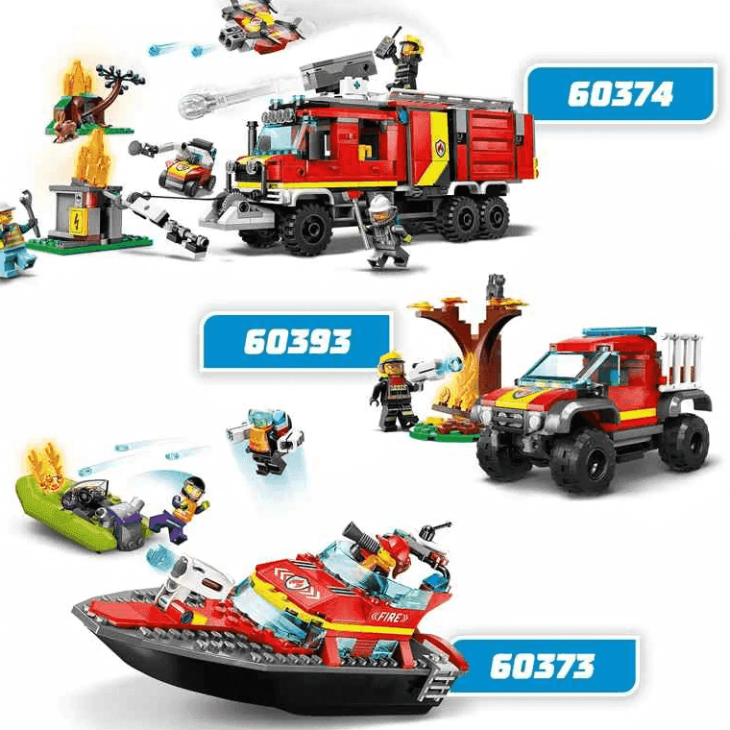 LEGO Lancha de Rescate de Bomberos