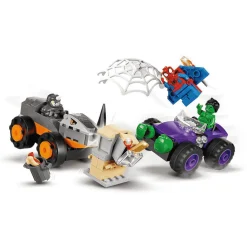 LEGO Marvel 10782 Camiones de Combate de Hulk y Rino