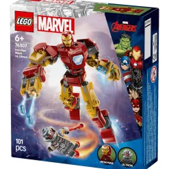 LEGO Marvel Armadura Robótica de Iron Man vs. Ultrón 76307