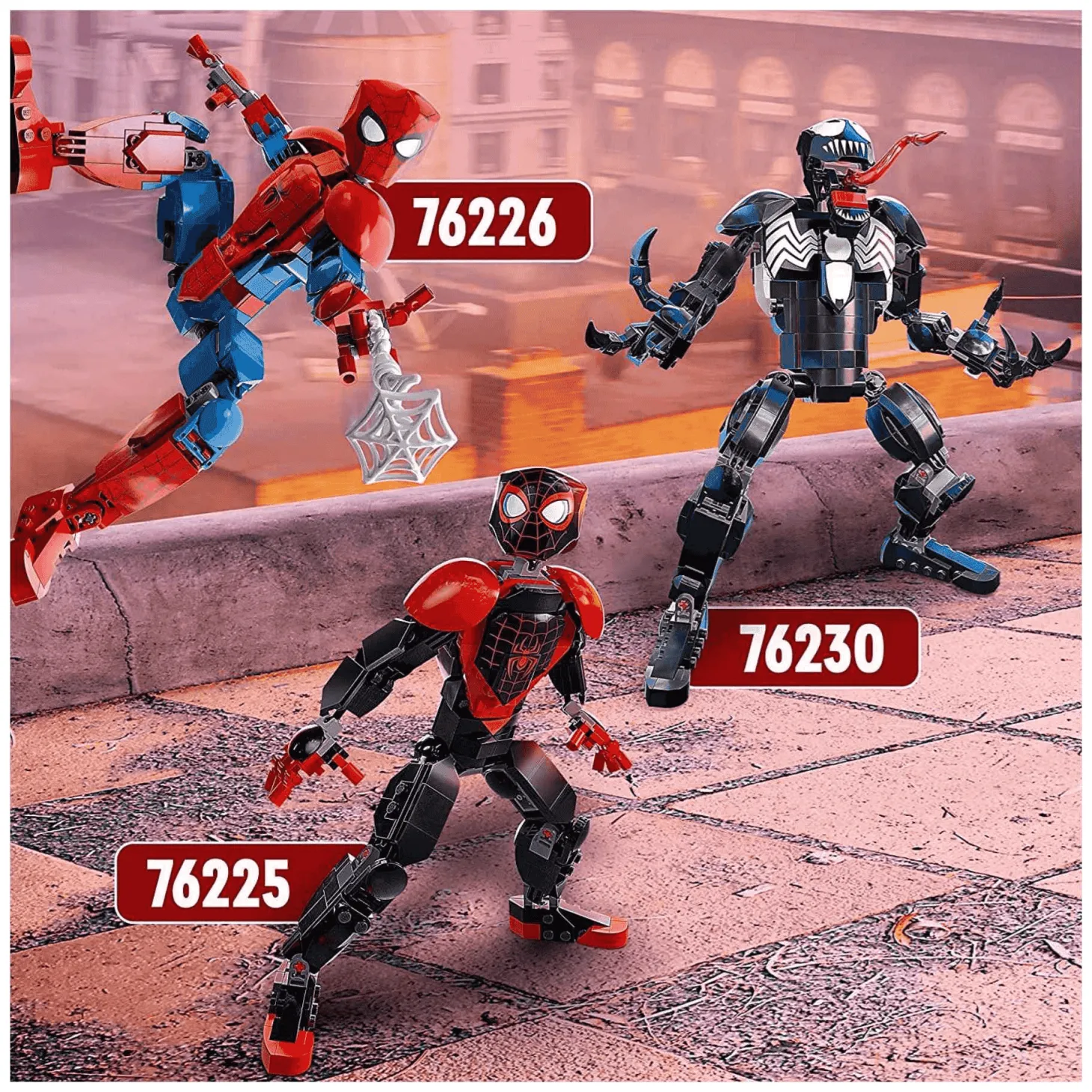 LEGO Marvel Figura de Spider Man Articulada 76226