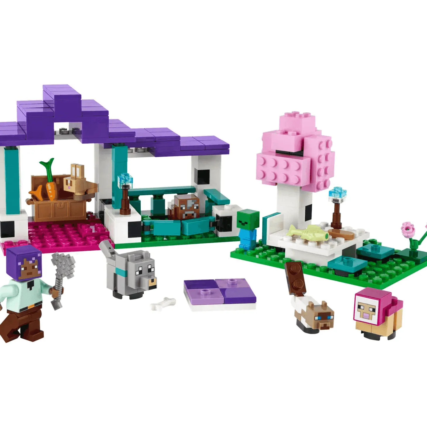 LEGO Minecraft El Santuario de Animales Set 21253