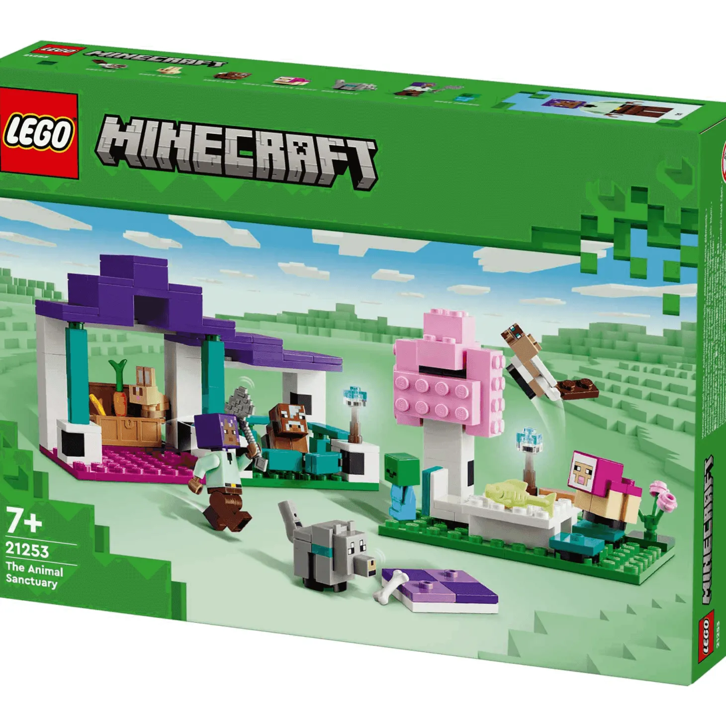 LEGO Minecraft El Santuario de Animales Set 21253