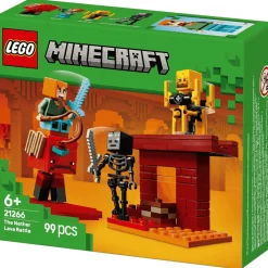 LEGO Minecraft La Batalla de Lava del Inframundo 21266