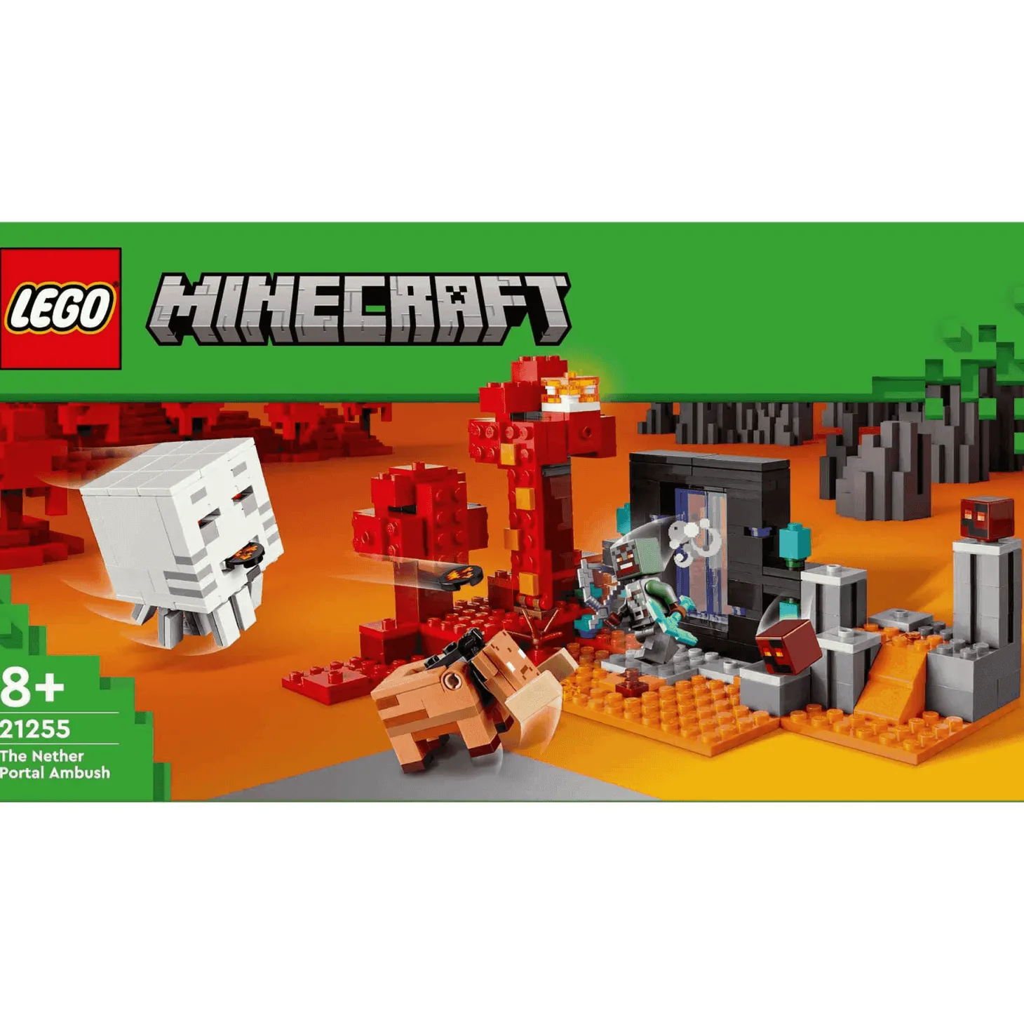 LEGO Minecraft La Emboscada en el Portal del Nether 21255