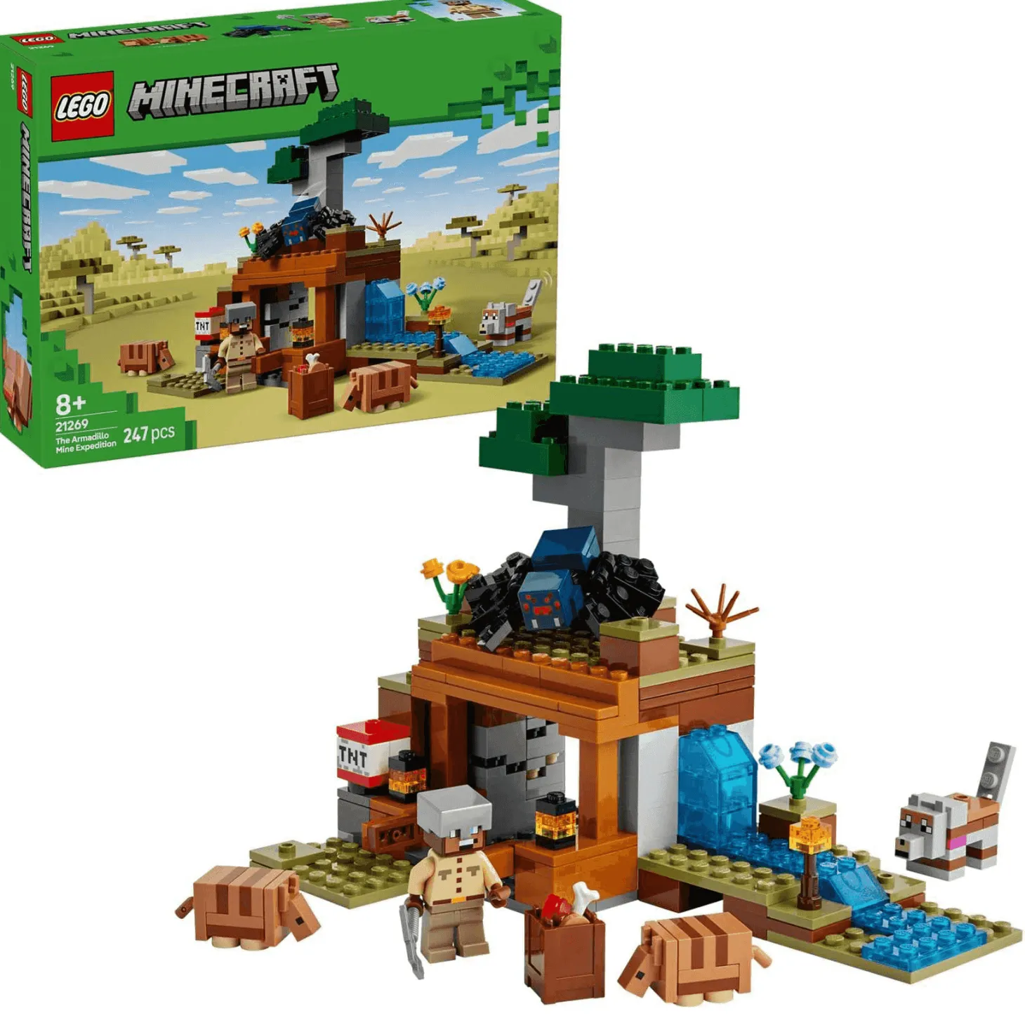 LEGO Minecraft La Expedición a la Mina del Armadillo 21269