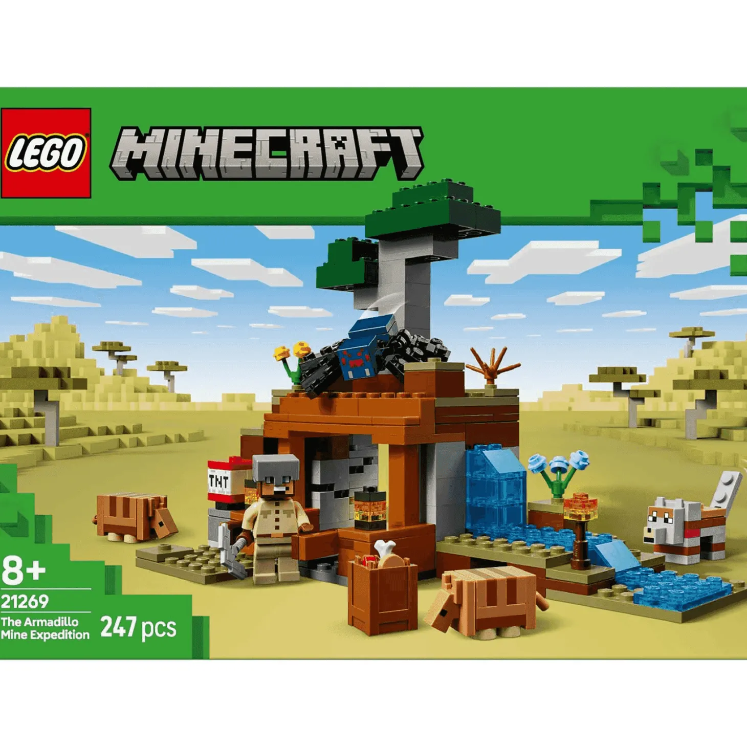 LEGO Minecraft La Expedición a la Mina del Armadillo 21269