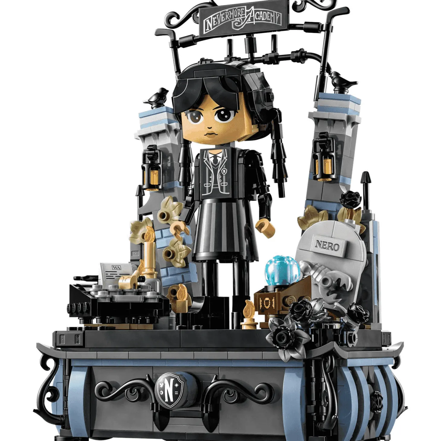 LEGO Miércoles Figura de Miércoles Addams Juguete 76780