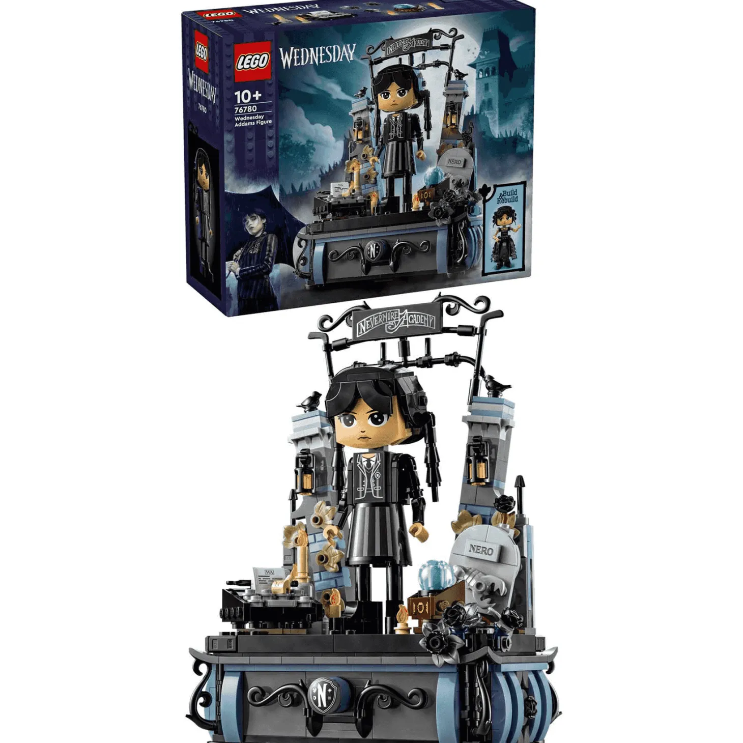 LEGO Miércoles Figura de Miércoles Addams Juguete 76780