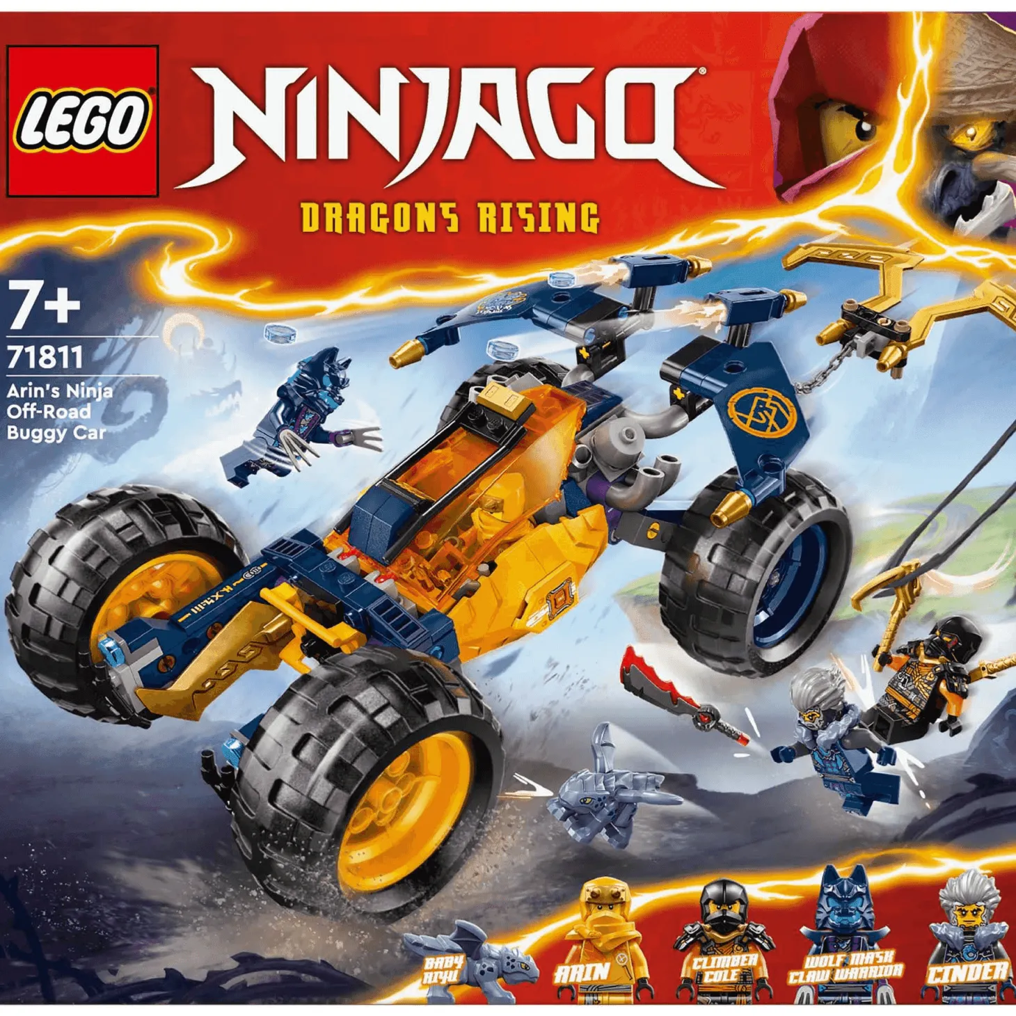 LEGO NINJAGO Buggy Todoterreno Ninja de Arin 71811