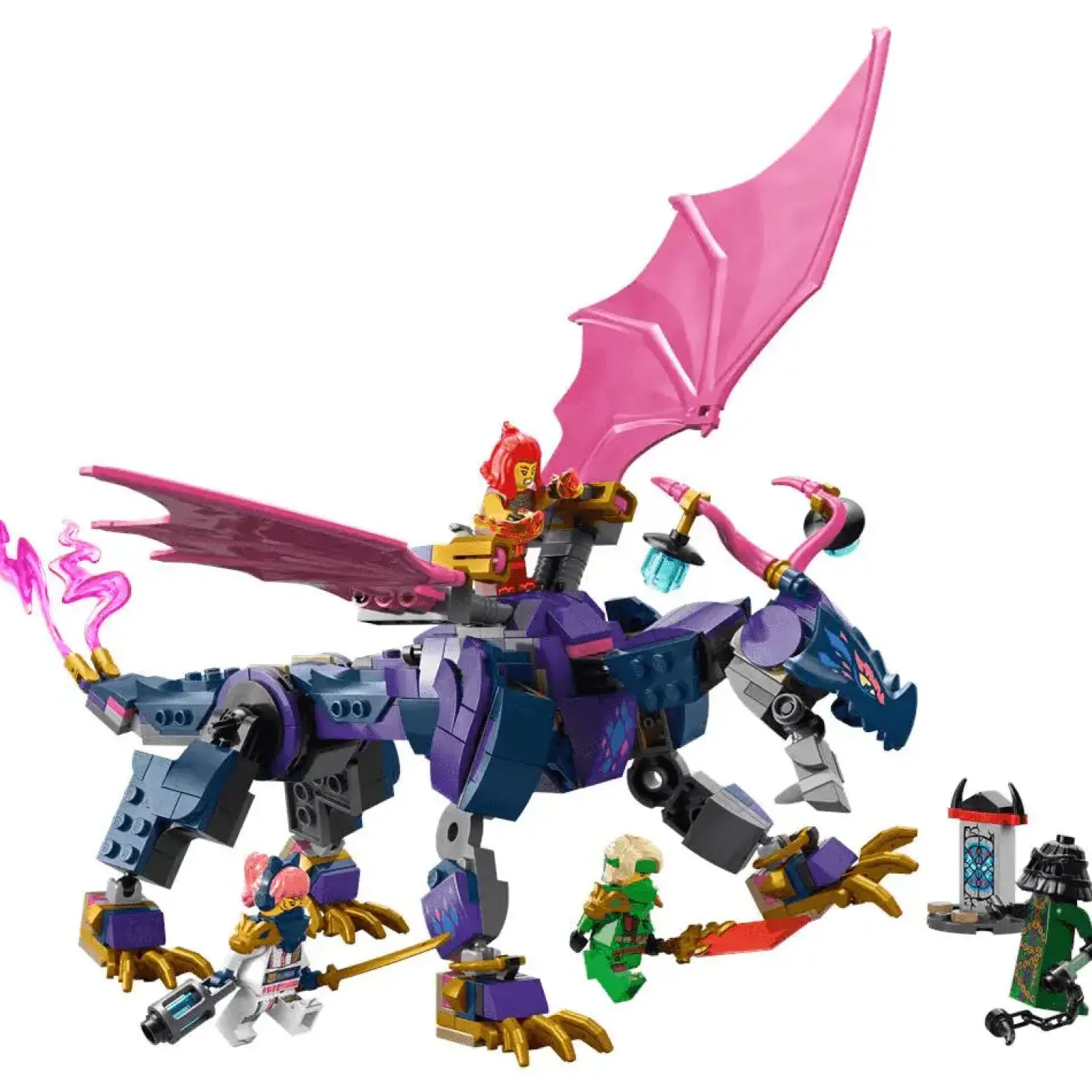 LEGO NINJAGO Dragón Maestro Rontu Set de Juguetes 71842