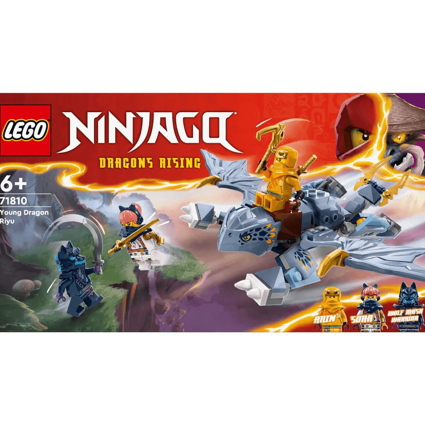LEGO NINJAGO Joven Dragón Riyu Set de juguetes 71810