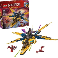 LEGO NINJAGO Super Jet de la Tormenta de Ras y Arin 71833