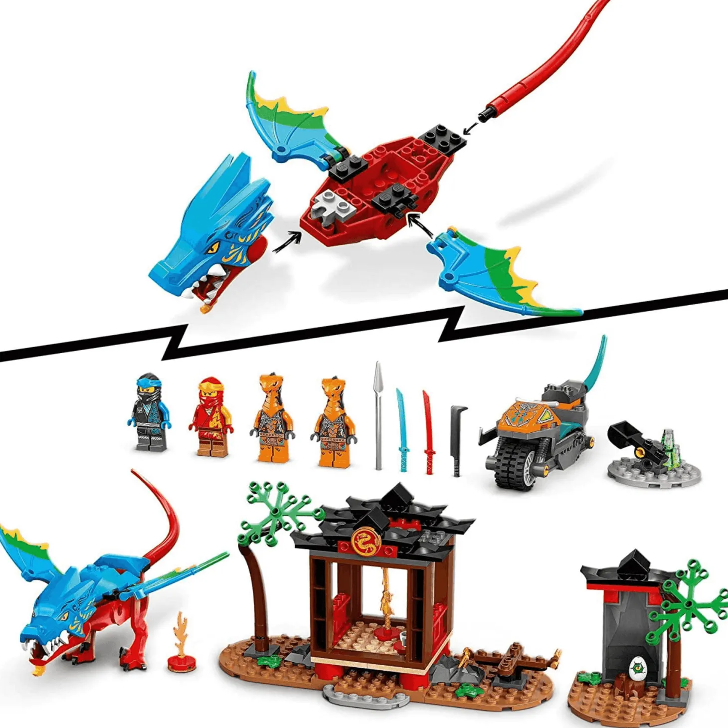 LEGO Ninjago Templo del Dragón Ninja 71759