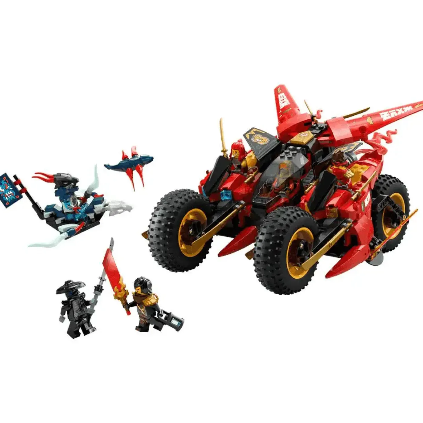 LEGO NINJAGO Vehículo de Combate Ninja Set “3 en 1” 71844