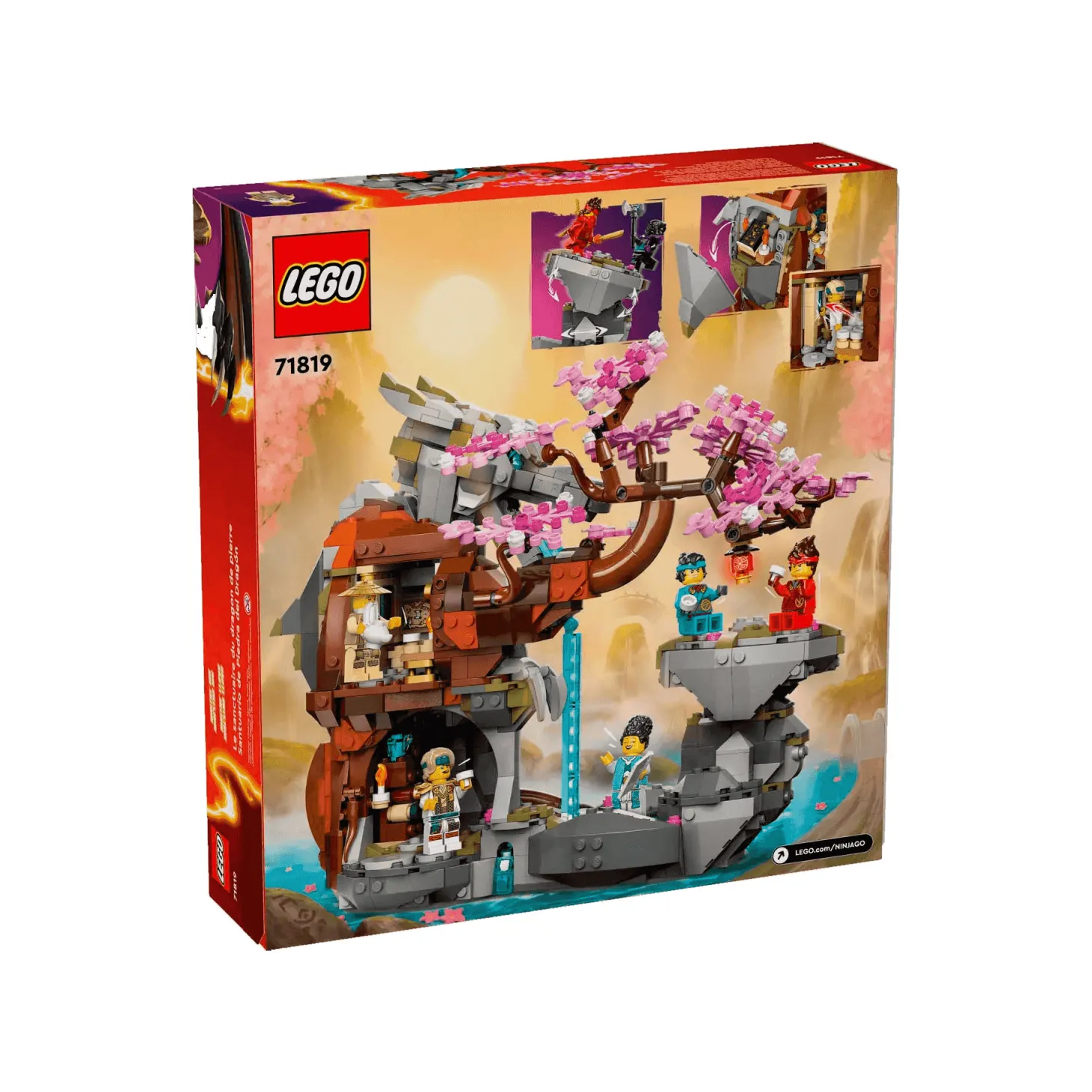 Lego Santuario de Piedra del Dragón NINJAGO